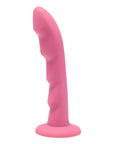 Strap U - Ripples Silicone Dildo - Pink - K. P.