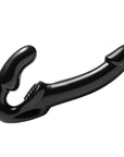 Strap U - Revolver II Strapless Strap On Dildo - Black - K. P.