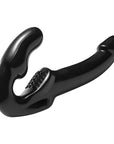 Strap U - Revolver II Strapless Strap On Dildo - Black - K. P.