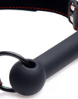Strict - Silicone Bit Gag - Black - K. P.