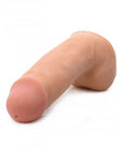 Loadz - 7" Dual Density Squirting Dildo - Light - Flesh - K. P.