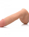 Loadz - 8" Dual Density Squirting Dildo - Light - Flesh - K. P.