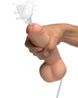 Loadz - 8" Squirting Dildo - Flesh - K. P.