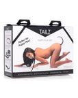 Tailz - Puppy Play Set inc Gag, Plug, & Collar - Black - K. P.