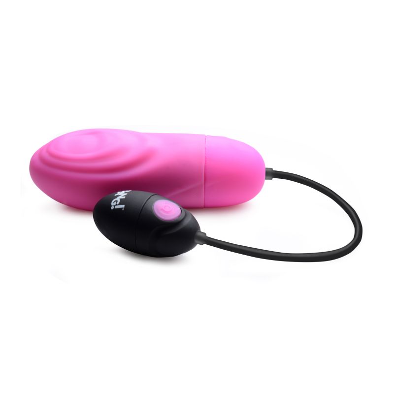 7X Pulsing Rechargeable Bullet - Pink - K. P.