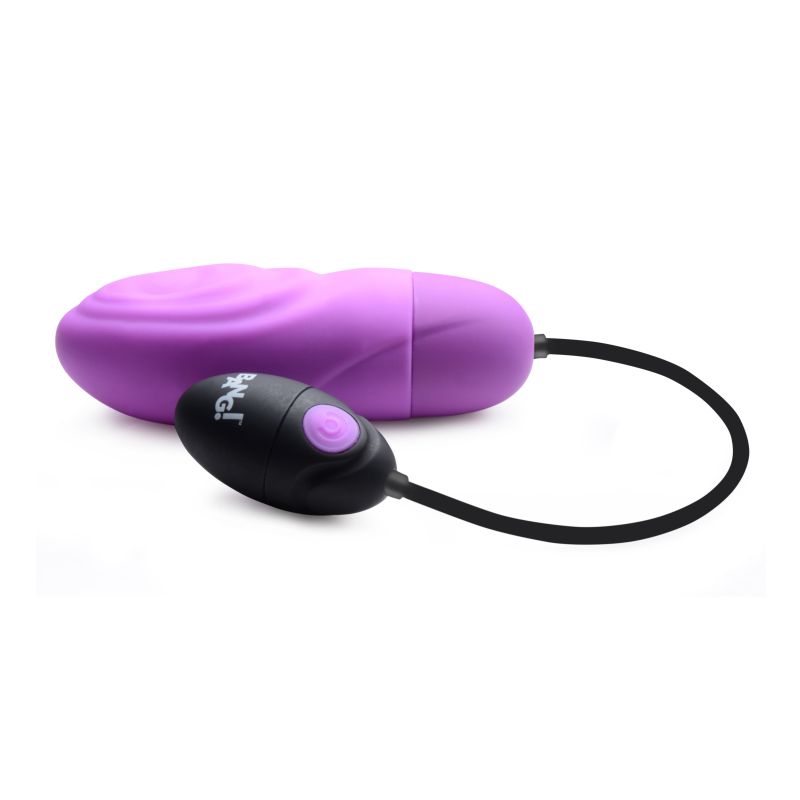 7X Pulsing Rechargeable Bullet - Purple - K. P.