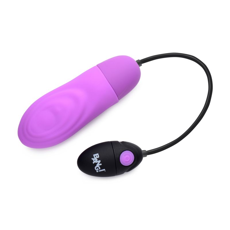 7X Pulsing Rechargeable Bullet - Purple - K. P.