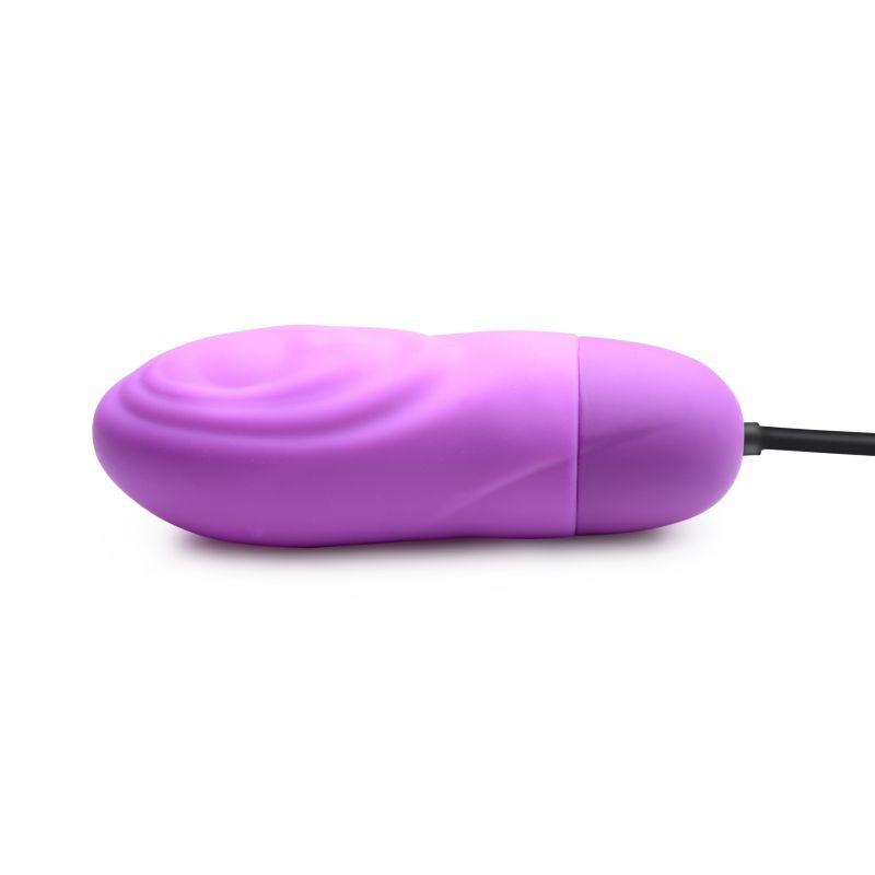 7X Pulsing Rechargeable Bullet - Purple - K. P.