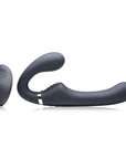Strap U - Mighty Rider 10X Strapless Strap-On with Remote - Black - K. P.