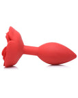The Master Series - Booty Bloom Silicone Rose Plug - Large - Red - K. P.