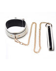 The Master Series - Kink in the Dark Glowing Collar & Lead - Flouro Green - K. P.