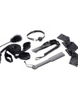 Strict - Bed Restraint Bondage Kit - Black - K. P.