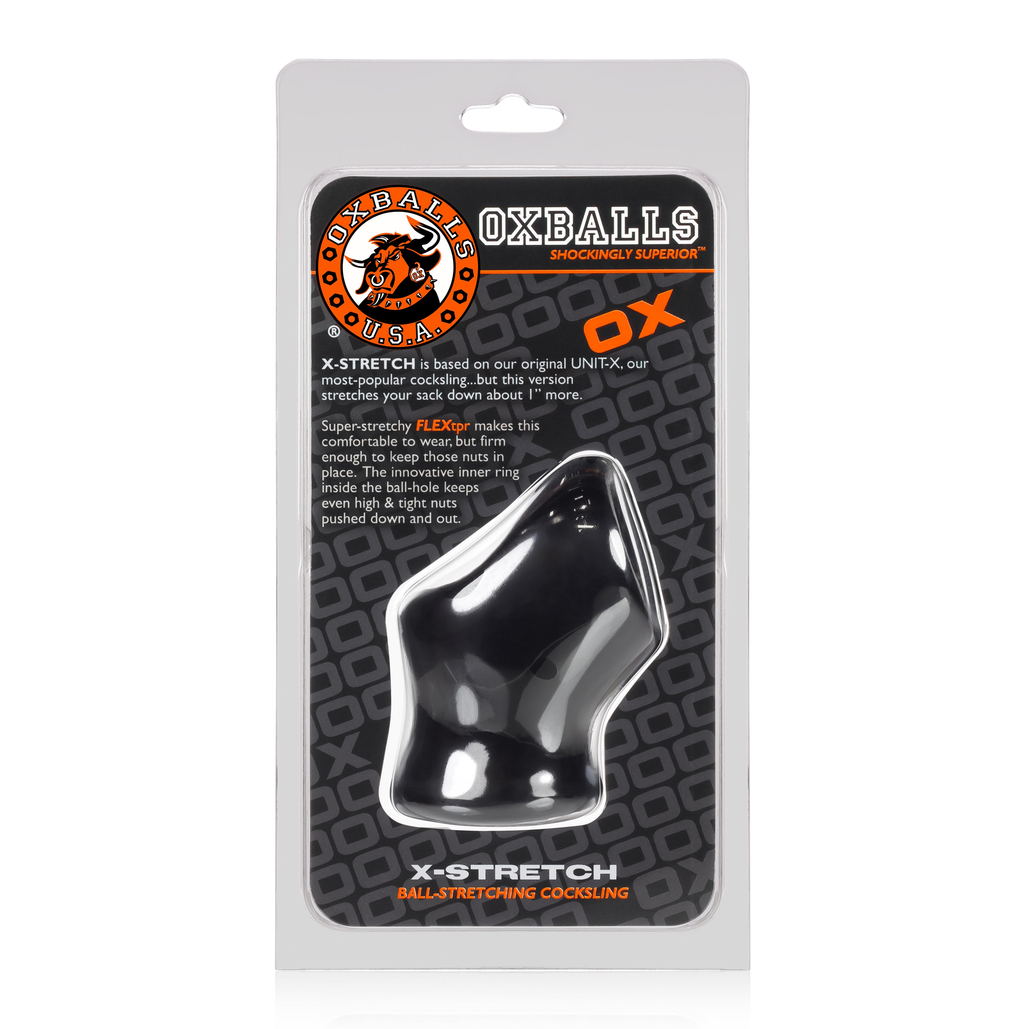 Unit X-Stretch Cocksling - Black - K. P.