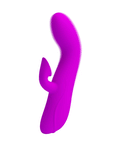 Rabbit Vibrator w/ Suction - Purple - K. P.