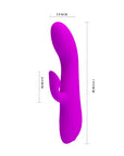 Rabbit Vibrator w/ Suction - Purple - K. P.