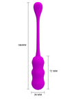 Remote Vibrating Love Egg - Leshy - Purple - K. P.