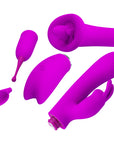 Vibrator & Attachments - Thrill Kit - Purple - K. P.