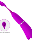 Vibrator & Attachments - Thrill Kit - Purple - K. P.