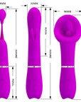 Vibrator & Attachments - Thrill Kit - Purple - K. P.