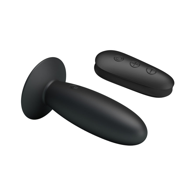Mr. Play - Remote Control Vibrating Anal Plug - Black - K. P.