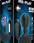 Mr. Play - Inflatable Anal Plug - Black - K. P.