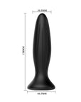 Mr. Play - Vibrating Anal Plug - Black - K. P.