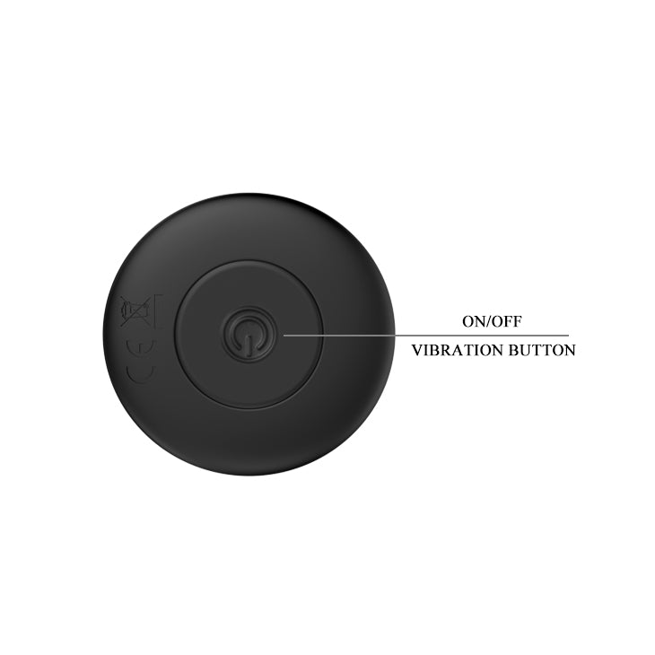 Mr. Play - Vibrating Anal Plug - Black - K. P.