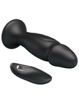 Mr. Play - Powerful Vibrating Anal Plug - Black - K. P.