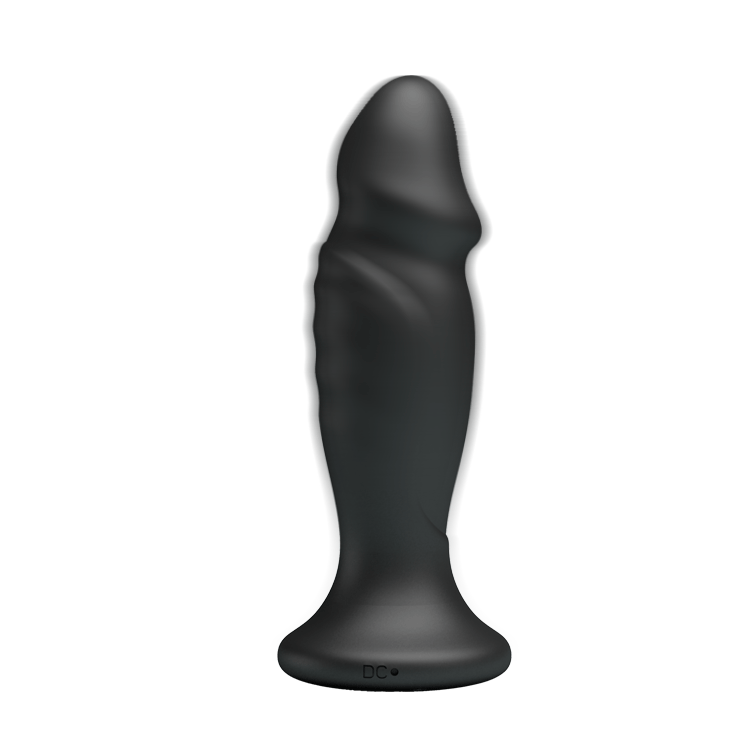 Mr. Play - Powerful Vibrating Anal Plug - Black - K. P.