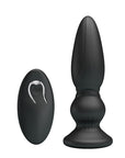Mr. Play - Powerful Vibrating Anal Plug - Black - K. P.