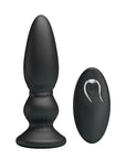 Mr. Play - Powerful Vibrating Anal Plug - Black - K. P.