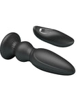 Mr. Play - Powerful Vibrating Anal Plug - Black - K. P.