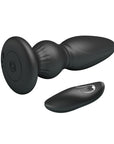 Mr. Play - Powerful Vibrating Anal Plug - Black - K. P.