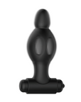 Mr. Play - Silicone Vibrating Anal Plug - Black - K. P.