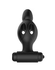 Mr. Play - Silicone Vibrating Anal Plug - Black - K. P.