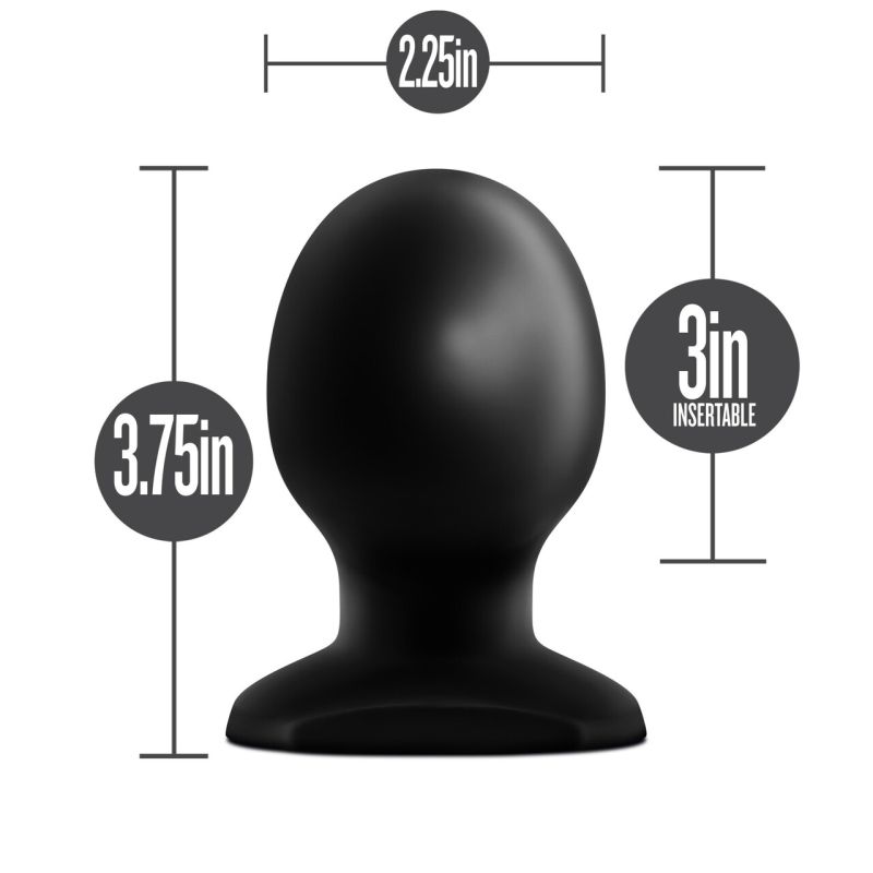 Anal Adventures - Orb Plug - Black - K. P.