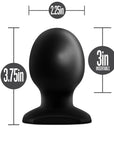 Anal Adventures - Orb Plug - Black - K. P.
