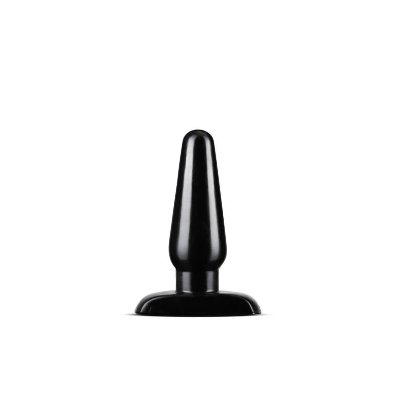 Anal Adventures - Basic Anal Plug Medium - Black - K. P.