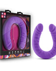 Ruse - Silicone Slim 18 Inch Double Dong - Purple - K. P.
