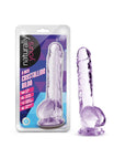 Naturally Yours - 8" Crystaline Dildo - Amethyst - K. P.