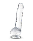 Naturally Yours - 8" Crystaline Dildo - Diamond - K. P.