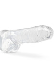 Naturally Yours - 8" Crystaline Dildo - Diamond - K. P.