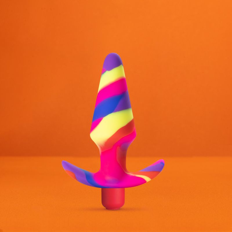Avant - Free Spirit Butt Plug - Scarlet Swirl - K. P.
