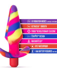 Avant - Free Spirit Butt Plug - Scarlet Swirl - K. P.