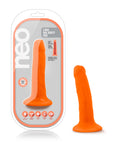 Neo - 6" Dual Density Cock - Neon Orange - K. P.