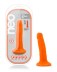 Neo - 6" Dual Density Cock - Neon Orange - K. P.