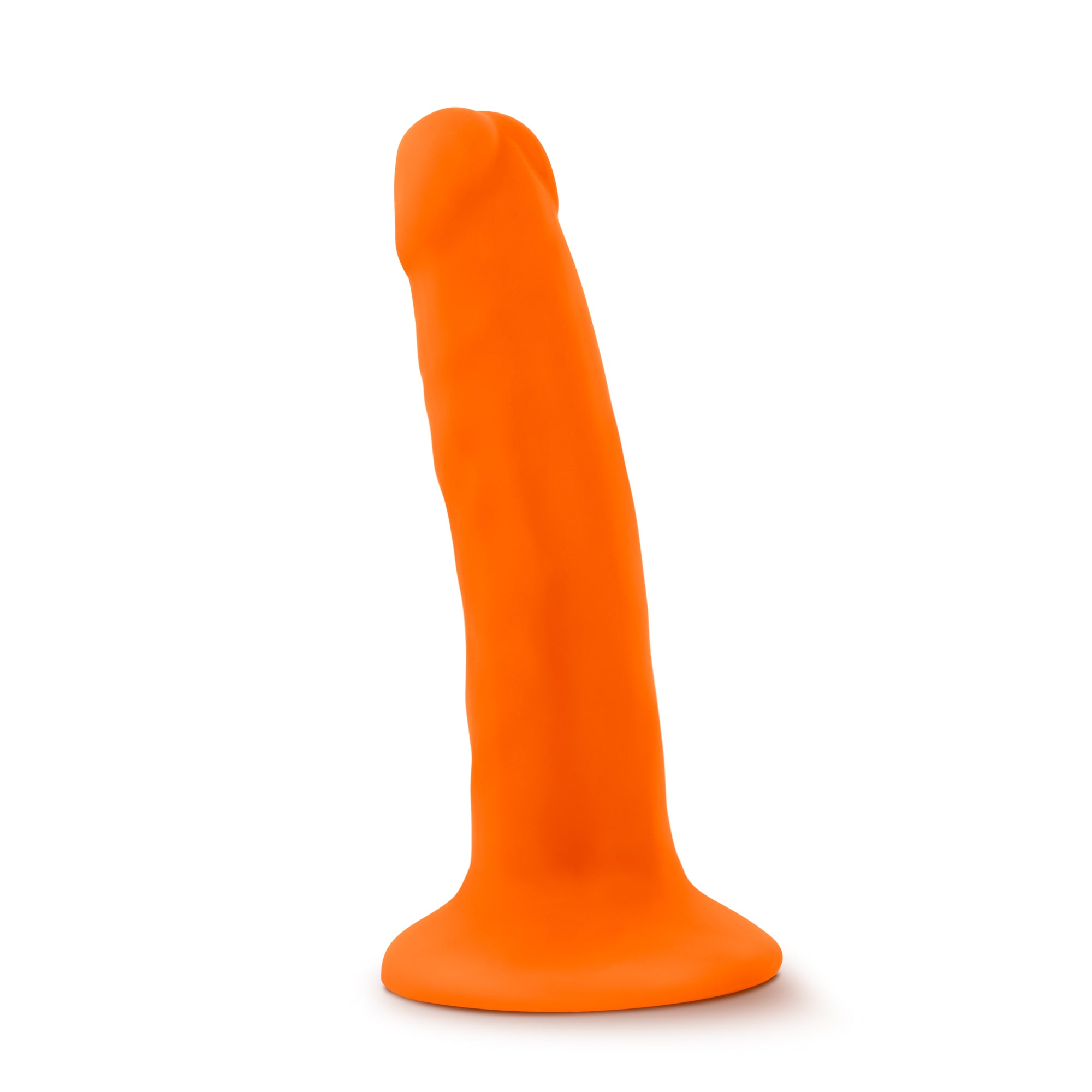 Neo - 6" Dual Density Cock - Neon Orange - K. P.