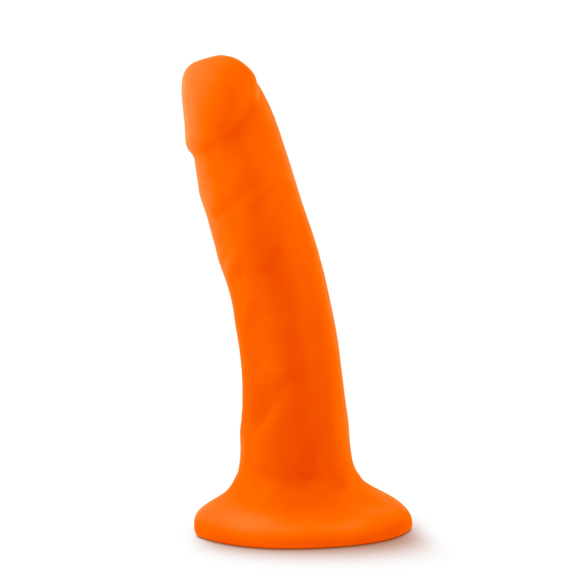 Neo - 6" Dual Density Cock - Neon Orange - K. P.