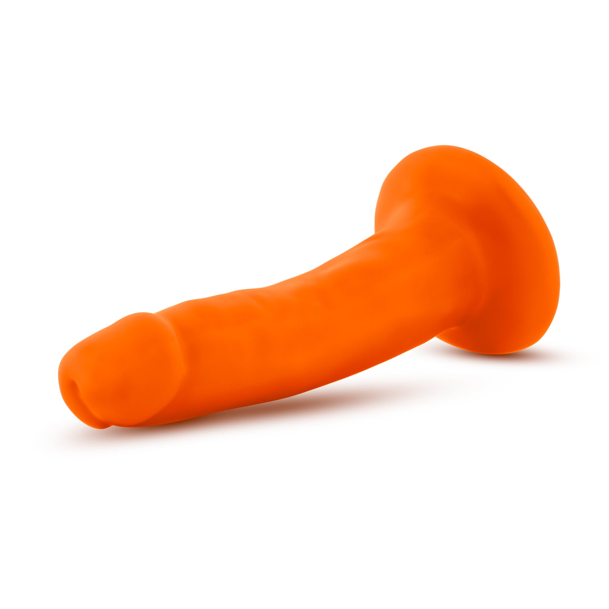 Neo - 6" Dual Density Cock - Neon Orange - K. P.