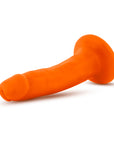 Neo - 6" Dual Density Cock - Neon Orange - K. P.